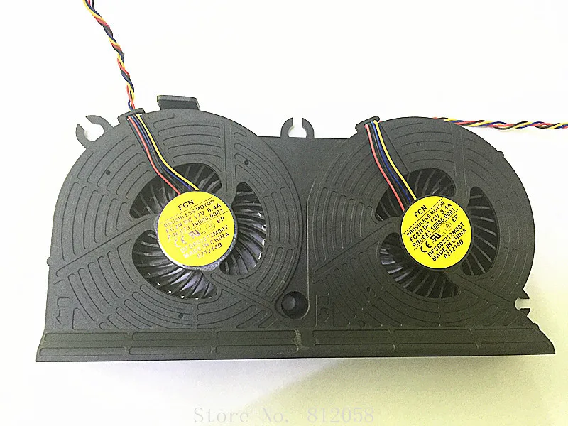 

Новое охлаждение процессора охлаждающий вентилятор для HP EliteOne 800 705 G1, Универсальный кулер для ПК MF80201V1-C010-S9A 733489-001 DFS602212M00T FC2N