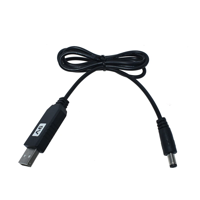 USB повышающий мощность линии DC 5 В к DC 5 в 9 в 12 В Повышающий Модуль USB конвертер Кабель-адаптер 2,1x5,5 мм Штекерный соединитель конвертер