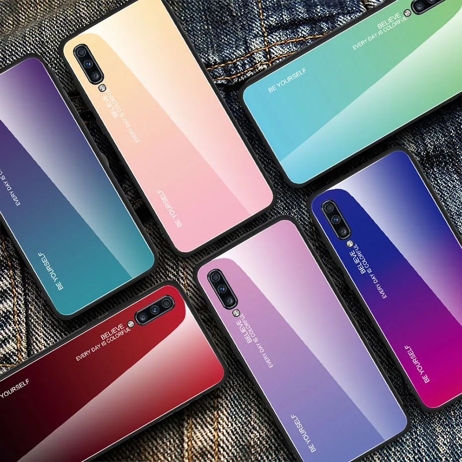 Защитная пленка из закаленного стекла чехол для samsung galaxy S10E S9 S8 plus note 10 pro 9 8 A70 A50