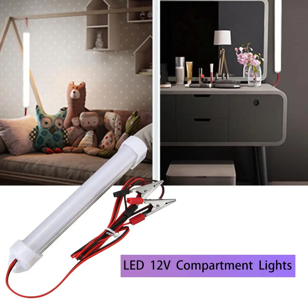 12 Светодиодный s светодиодный гибкие светодиодные фонари DC 12V T5 лампа освещение