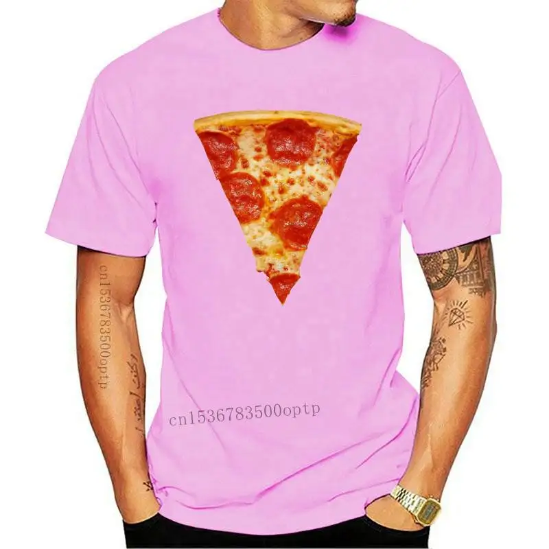

Giant Pepperoni Pizza Slice T Shirt Pizza Lover Funny Tee NEW WITH TAGS