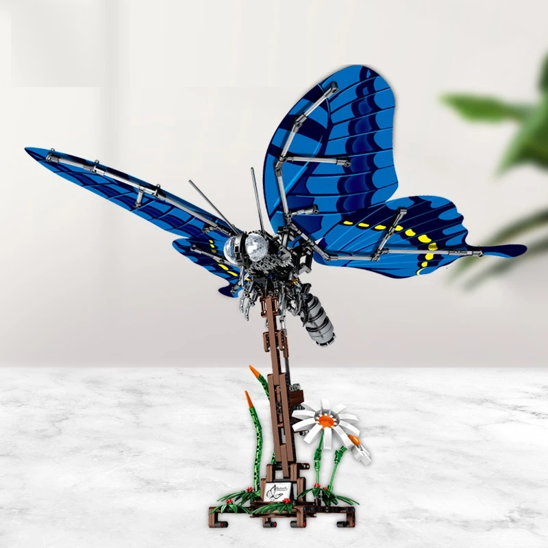Строительный блок лего technic Creator насекомое бабочка DIY строительный MOC