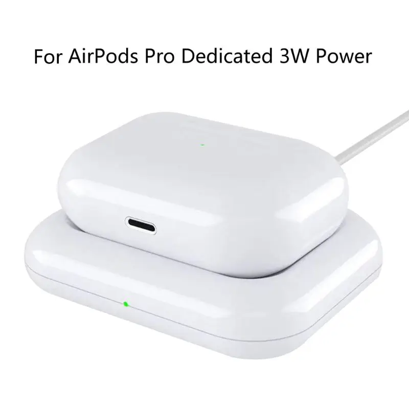 Smart Wireless Charger Headset Charging Dock Stand for airpods Pro Bluetooth Headphones Mobile Phones E56B