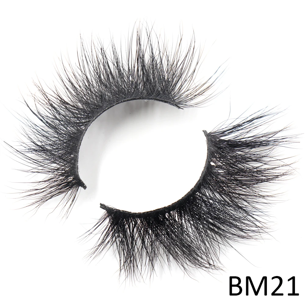 

DramaU 1 Pair Mink False Eyelashes Faux 3D Mink Lashes Natural Hair Mink Eyelashes Makeup Dramatic Fluffy Fake Lashes Faux