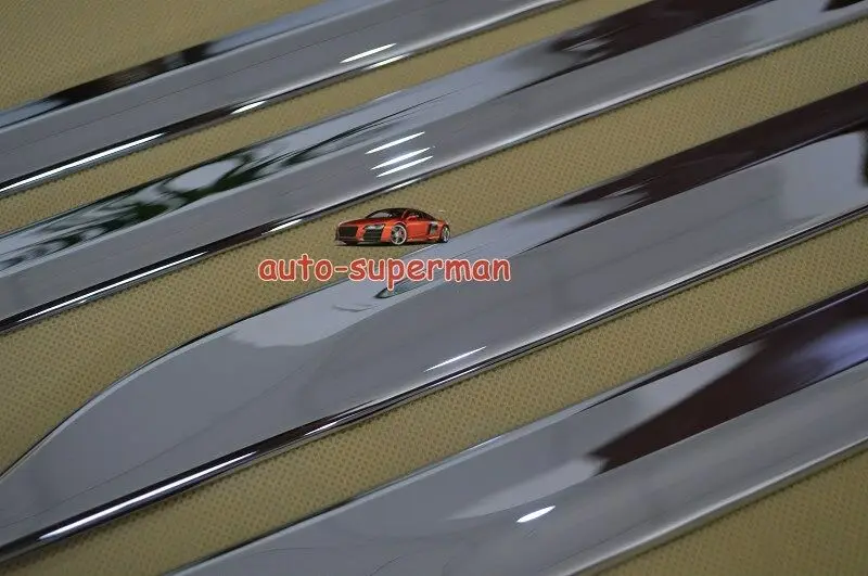 

Chrome Body door Side Molding trim strip For Honda Accord Sedan 2013-2017