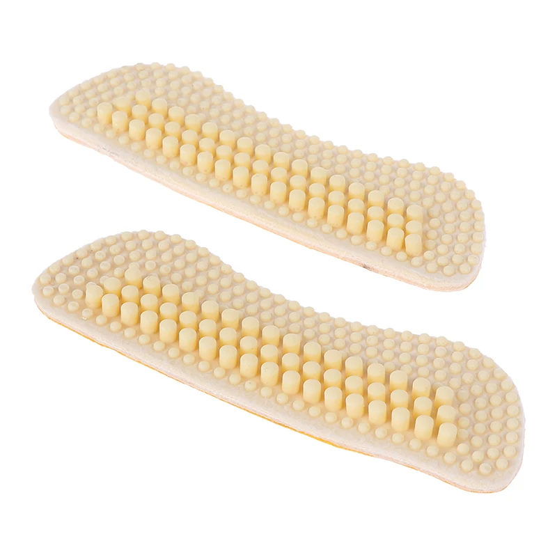 

1Pair New Massage Silicone Inserts Fashion Soft Sticky Silica Gel Fabric Shoe Pads Liner Grips Back Heel Inserts Insoles