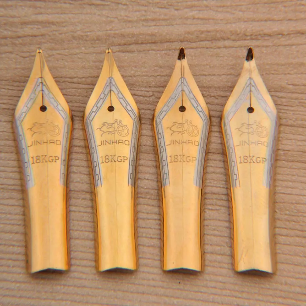 2 шт. JINHAO Размер 35 перо X450 159 750 Золотой Средний пополнения DIY канцелярские офисные