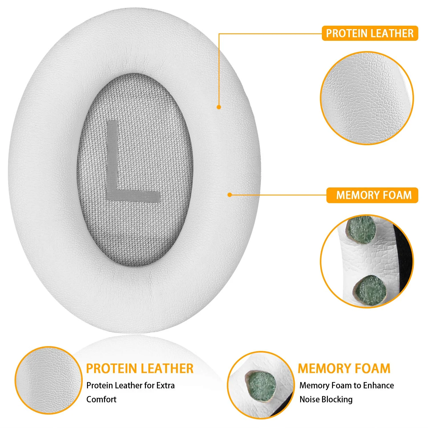 Сменные амбушюры для наушников набор амбушюров повязка на голову ремонтные