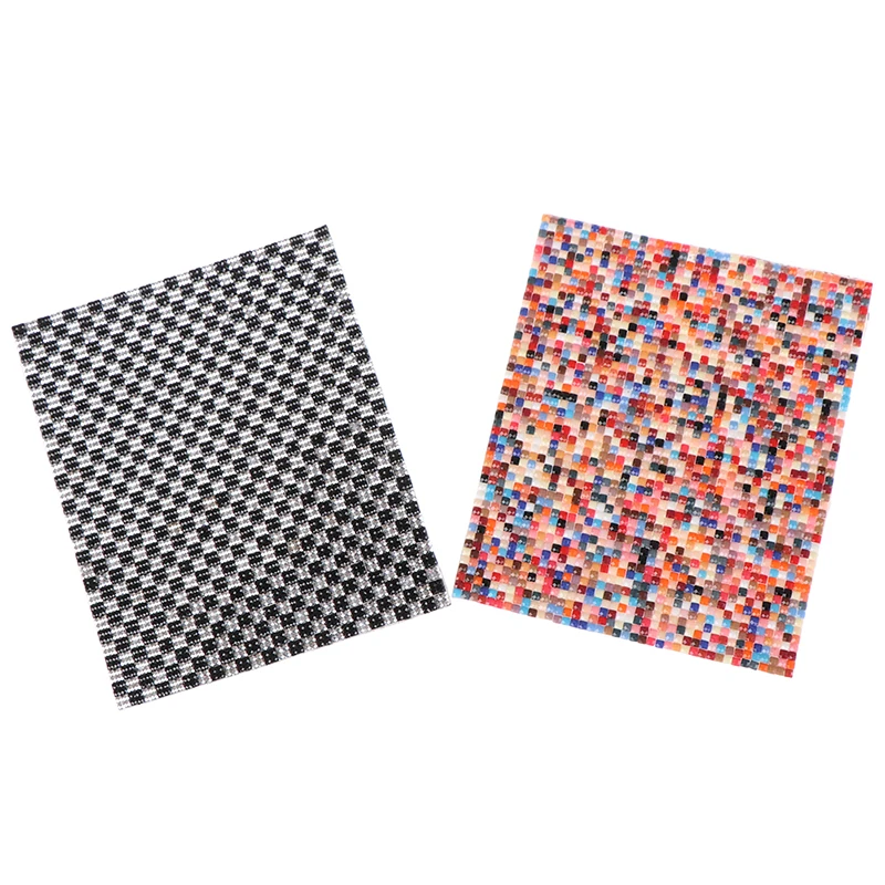 Новый кукольный домик сделай сам наклейка из цветного камня украшение для