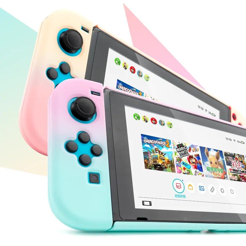 GeekShare Nintendo Switch Shell градиентный цветной твердый сплошной корпус с разделенной