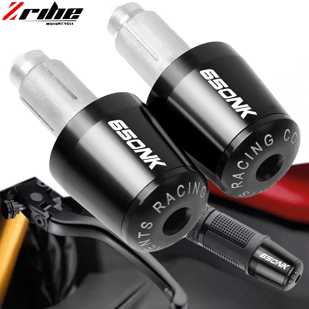 Аксессуары для мотоциклов 650NK 7/8 &quot22 мм руль ручные ручки ручка Торцевая Крышка