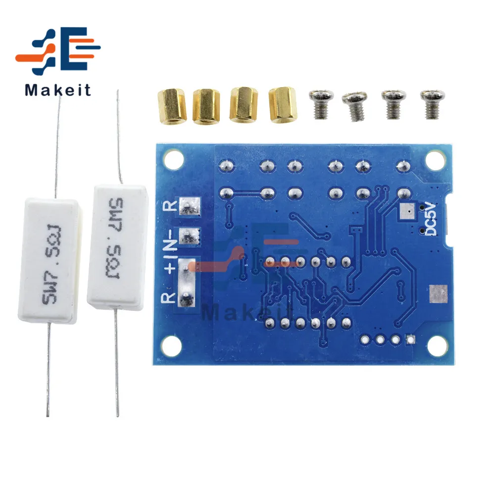 LED Digital Display ZB2L3 Battery Tester 18650 External Load Lithium Test Resistance Lead-acid Capacity Discharge Meter | Электронные