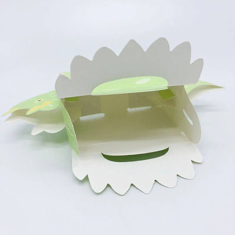 

10pcs Blue Green Dinosaur Gift Boxes Treat Kids Birthday Party Cookie Box Cardboard Candy Box for Kids