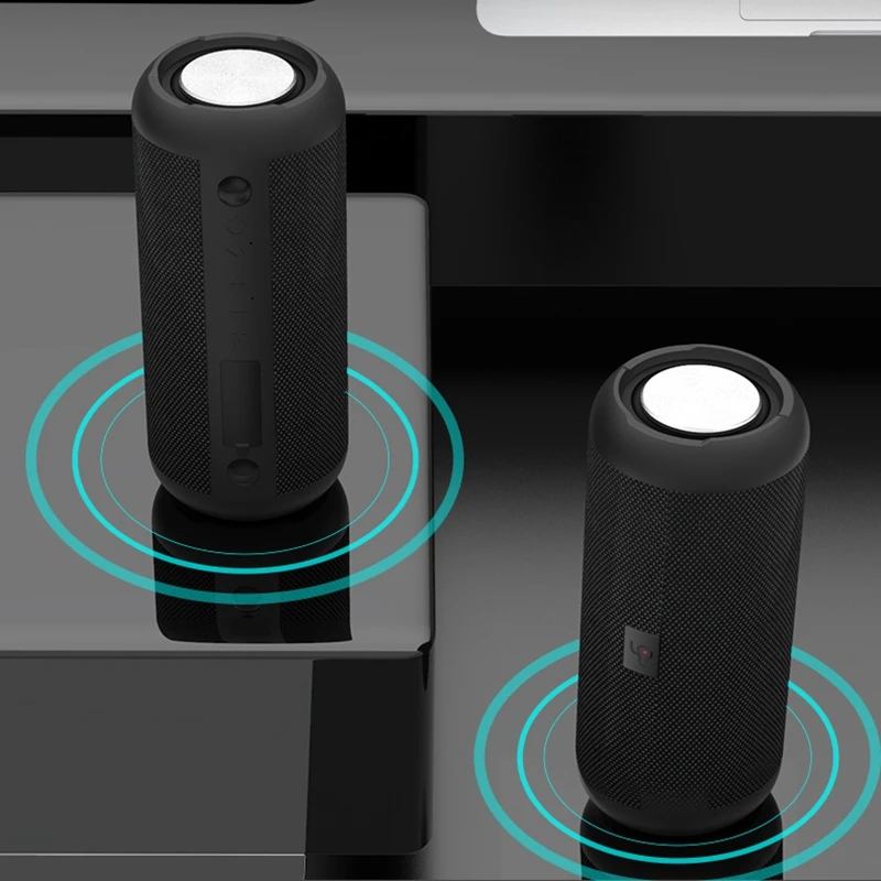 Высокая мощность Bluetooth динамик бас портативный беспроводной стерео сабвуфер