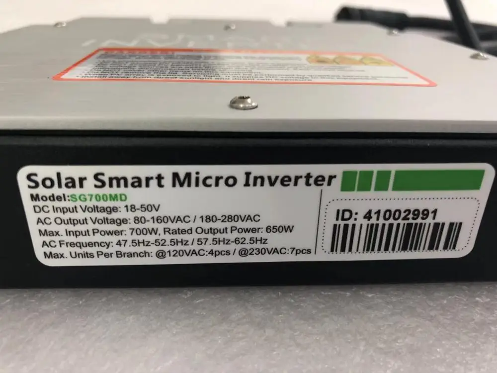 Водонепроницаемый микро инвертор IP65 400W 450W 500W 600W 700W на сетке интеллектуальный
