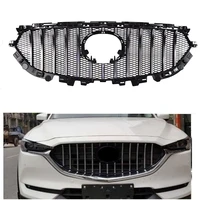 high quality front racing grille mesh bumper mask cover grills fit for mazda cx 5 cx5 cx8 cx 8 2017 2020 exterior accessories