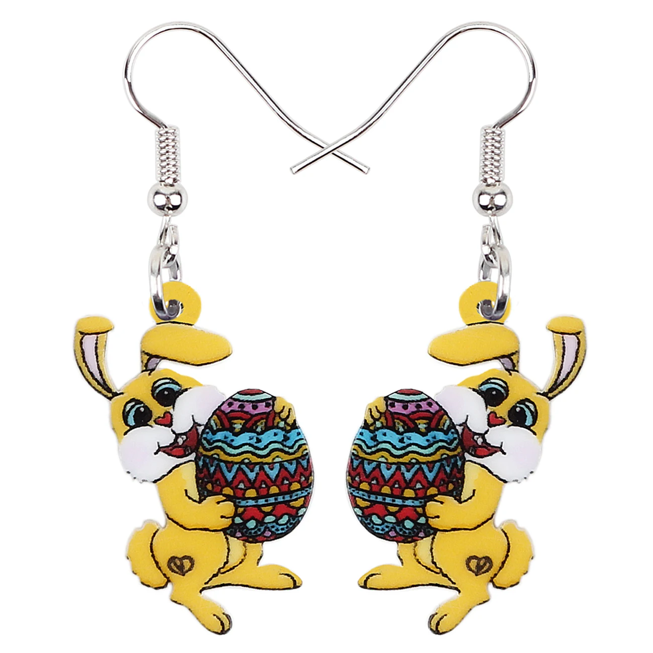 Weveni акрил для фотосъемки Христос воскрес с пасхальными яйцами цветочным