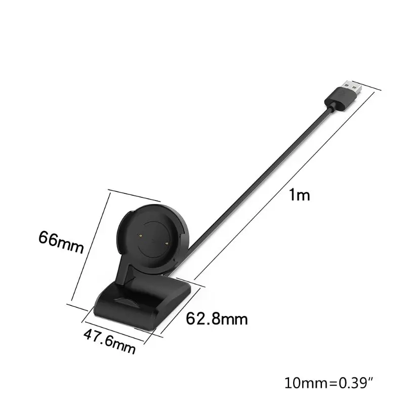 

C9GD Portable Fast Charging Dock Station Cable Smart Charger for Xiao-Mi Mi Smart Watch Color Accessories