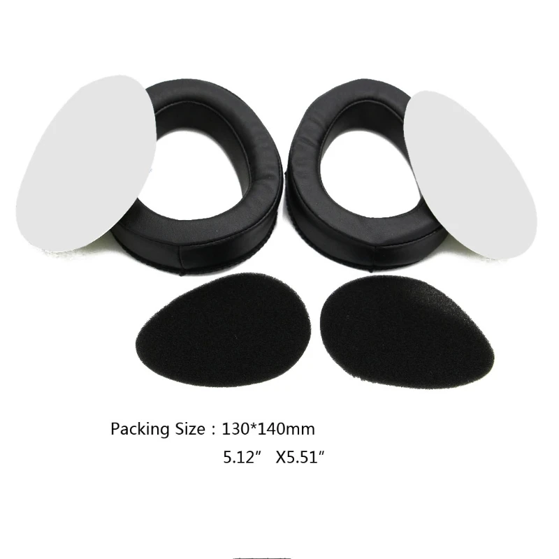 

2Pcs Foam Earmuffs Ear Cushion Accessories Ear Pads For Sennheiser HD500 HD270 HD570 HD590 Headphones