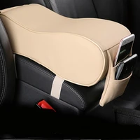 new leather car center console armrest pad for chevrolet cruze trax aveo lova sail epica captiva malibu volt camaro