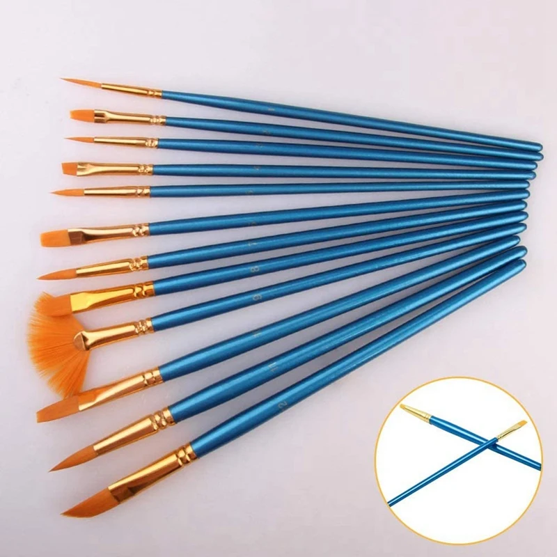 Кисти для рисования кисти художника набор акварельных акриловых масляных картин