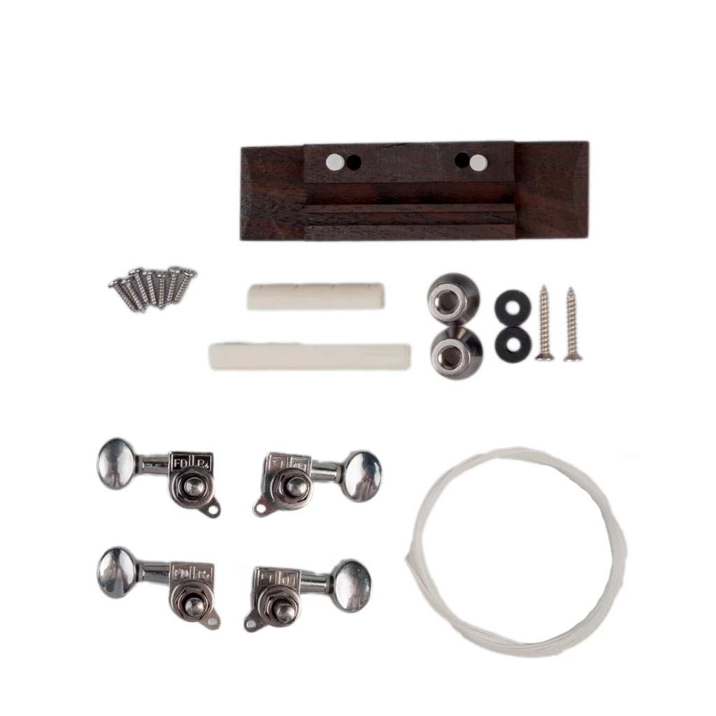 Незаконченная укулеле 23 дюйма концерт DIY аксессуары для гавайской гитары & набор