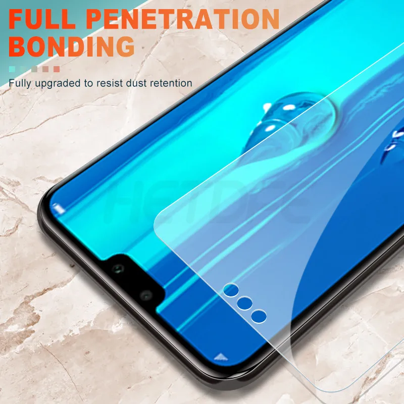 3 шт. закаленное стекло для Huawei Y9 Y7 Y6 Prime 2018 2019 Pro защита экрана Y9S Y8S Y8P Y7S Y7P Y6S Y6P
