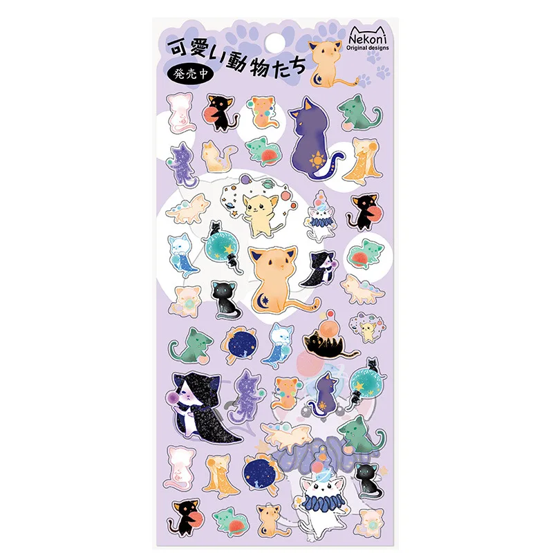 Наклейка с животными панда динозавр кролик Пингвин Шиба собака декоративная