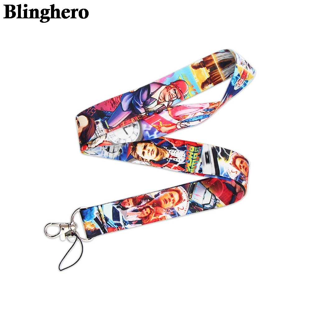 

CA1506 Future Lanyard Strap Cool Key Strap Lanyard for Phone Camera Retro Style Lanyard ID Badge Holder Fashion Gift