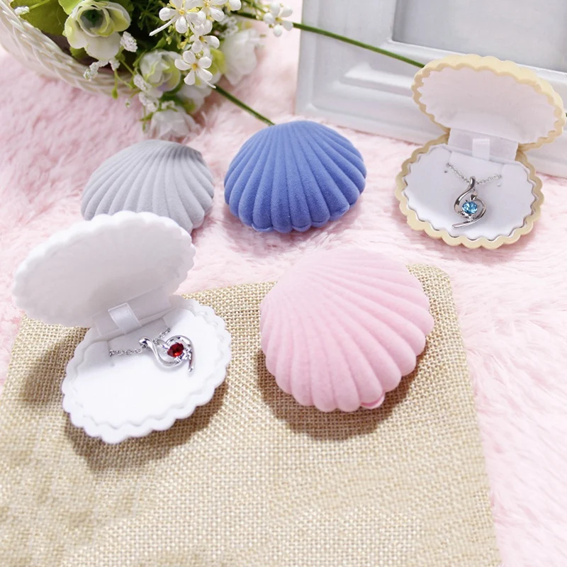 

Stud Cute Personality Box General Jewelry Jewelry Box Shell Personality Box