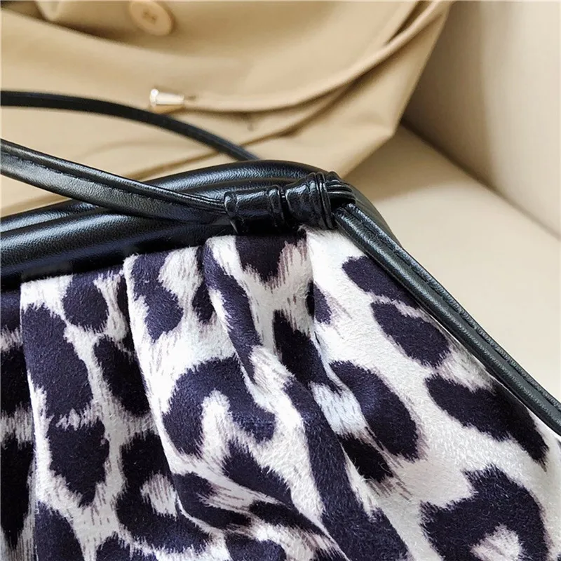 Женская велюровая сумка-мессенджер клатч с облаком дизайнерские зимние новые