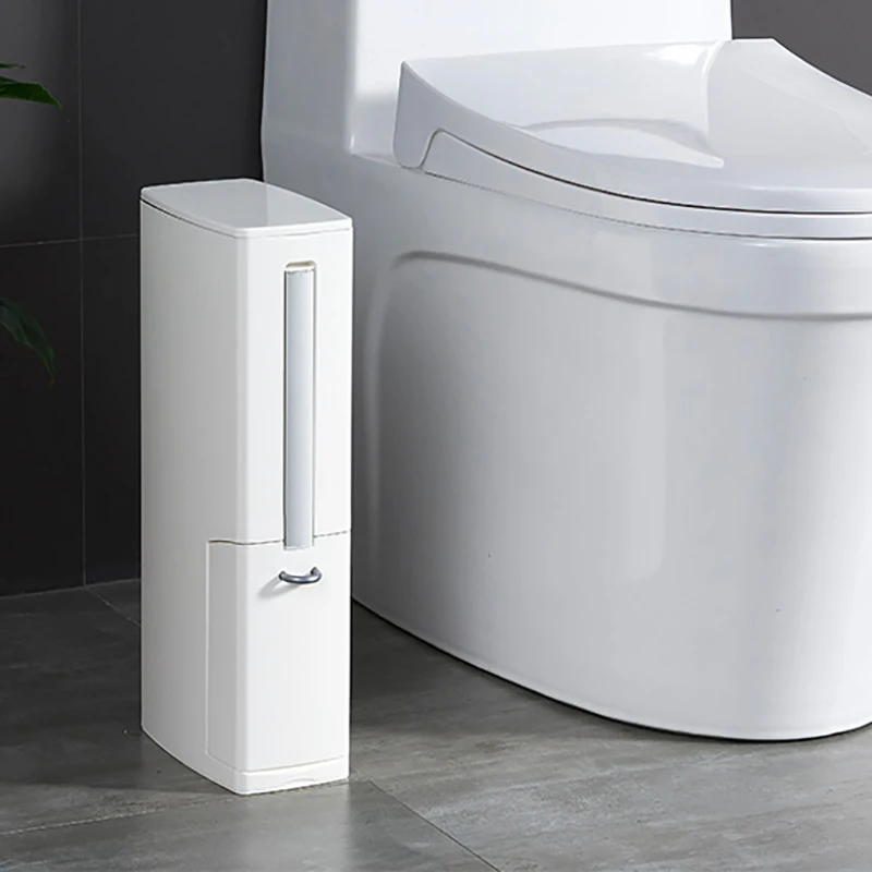 Интегрированный мусорный бак для туалета многофункциональный скрытый