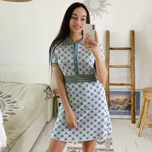 HLBCBG Heart-Shaped Runway Jacquard Hip Knitted Dress Women Spring Summer Sexy Casual Elegant Retro lovely Mini Dresses (3)