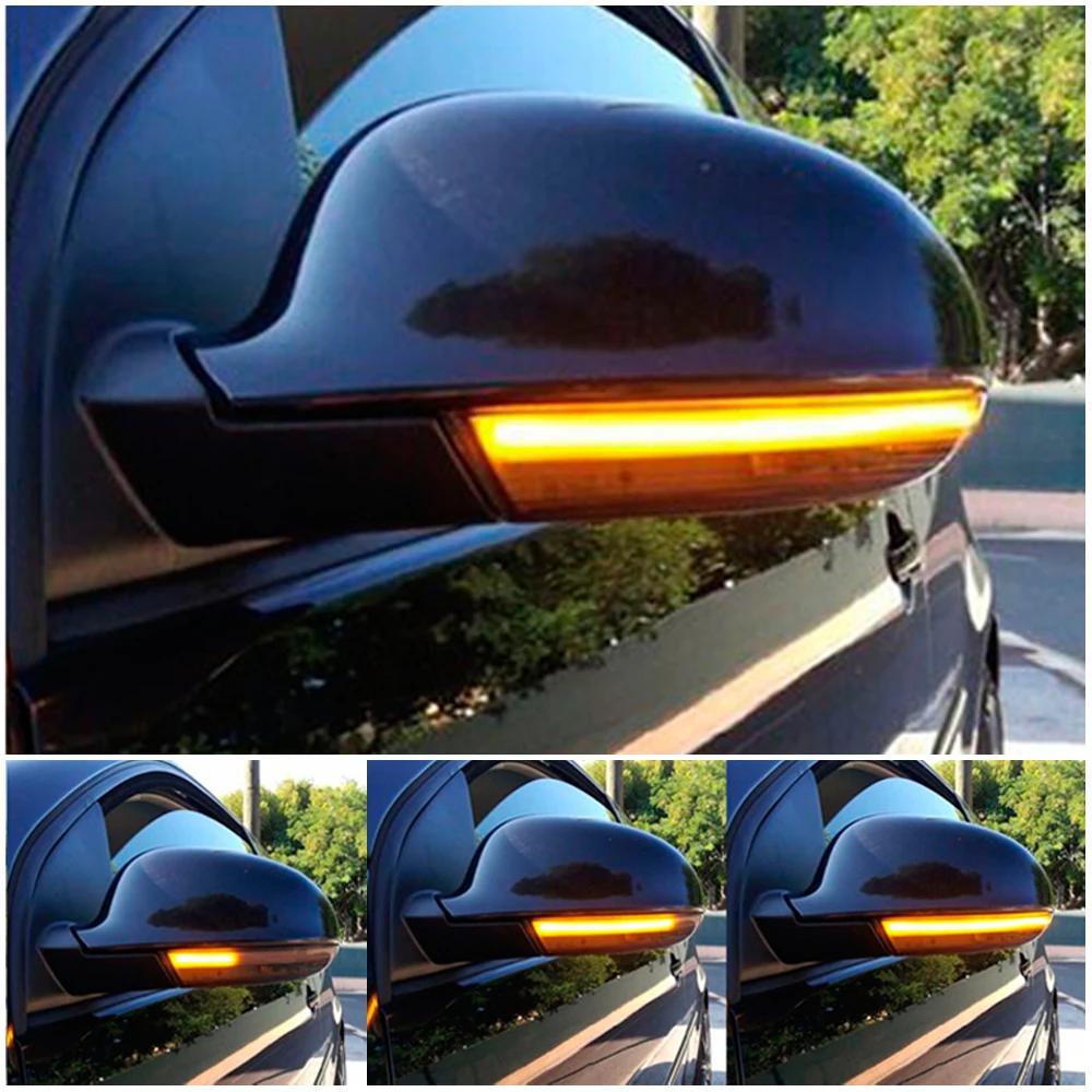 

Water Blink Dynamic Flowing Side Mirror LED Turn Signal Light For VW Passat B5.5 B6 R36 R32 Jetta MK5 Golf 5 GTI Sharan SuperB