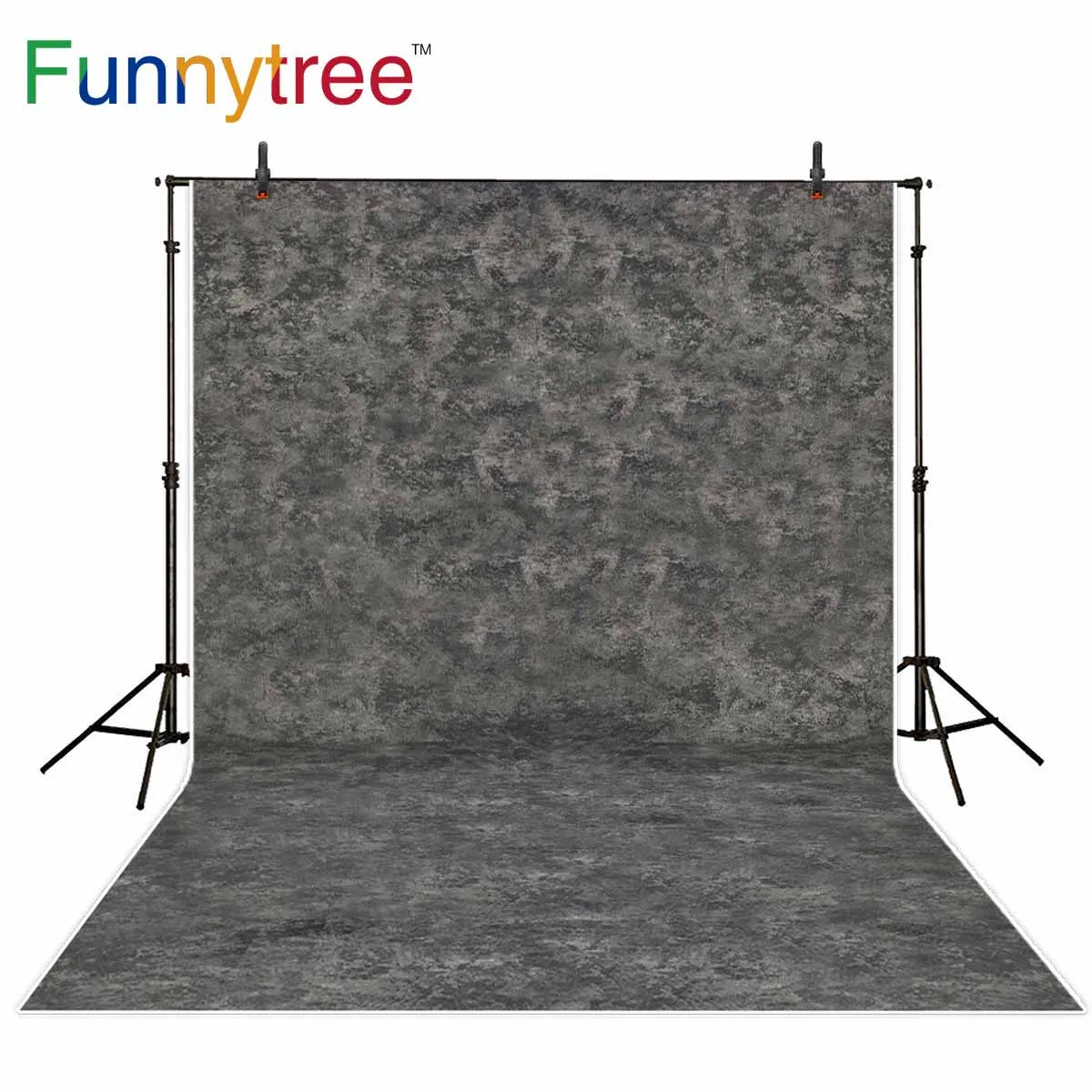 Funnytree фото студия Портрет фон винтажный черный и серый старые мастера Виниловый