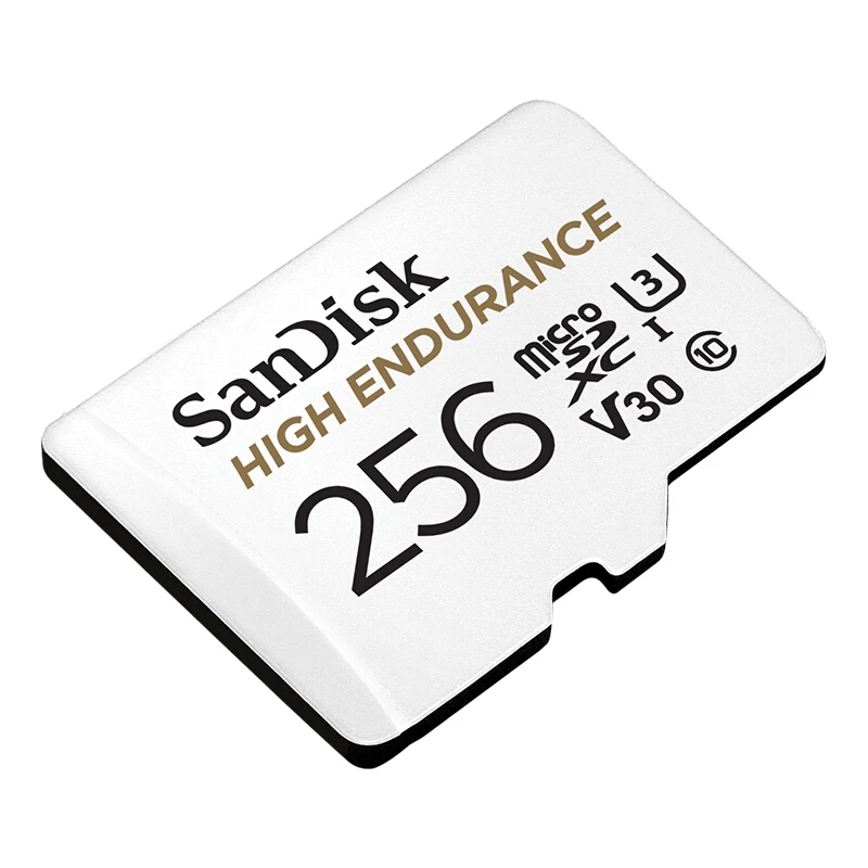 sandisk high endurance video monitoring 32gb 64gb 128gb 256gb microsd card sdhcsdxc class10 40mbs tf card for video monitoring free global shipping