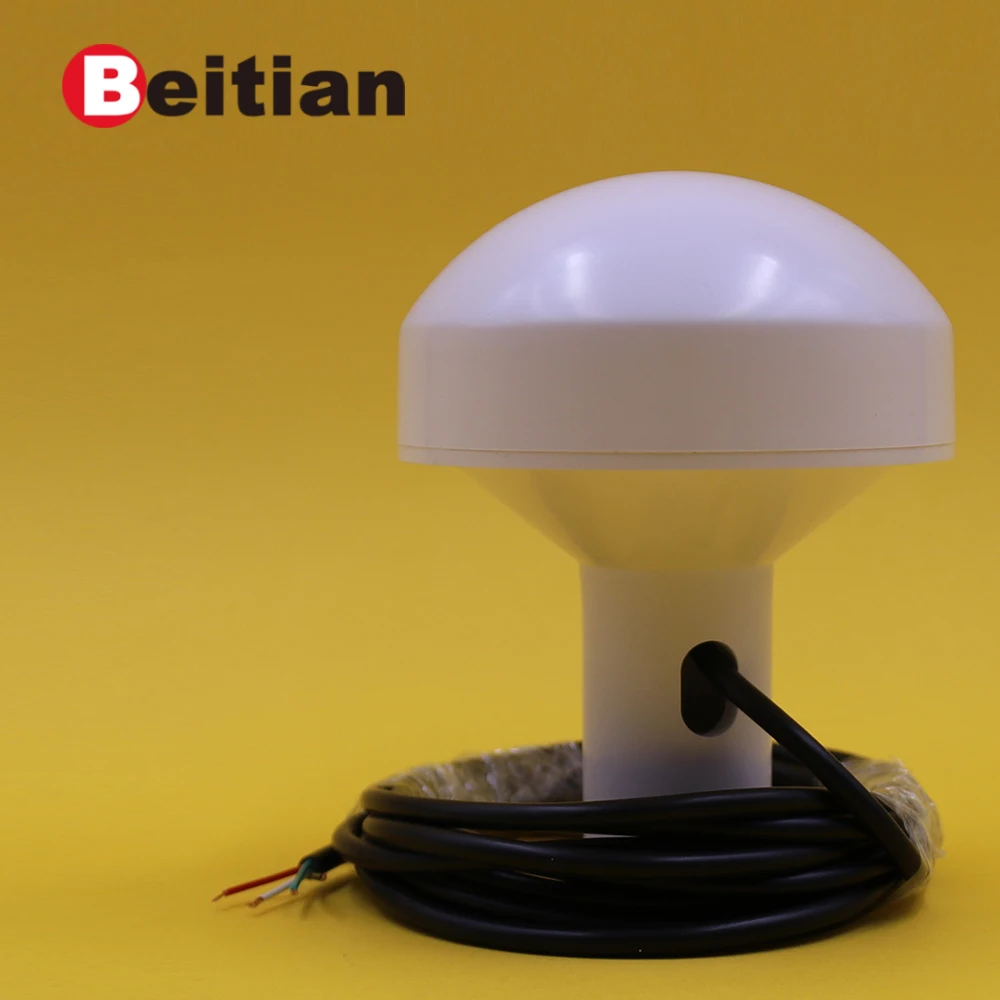 BEITIAN DIY 4 кабеля: Красный VCC зеленый RX белый TX Черный GND м Вспышка 1 Гц RS 232 9600bps M8030 KT