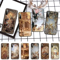 renaissance art painting phone case for honor 7a pro 7c 10i 8a 8x 8s 8 9 10 20 lite silicone cover