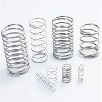10pcs 0 5x12mm wire diameter 0 5mm out diameter 12mm 304 stainless steel compression spring length 10 50mm