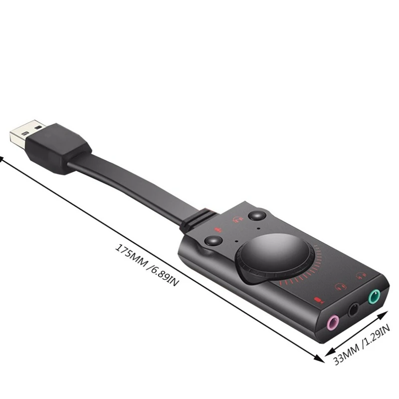 S1 адаптер Внешний USB 3 5 мм конвертер для наушников внешняя звуковая карта