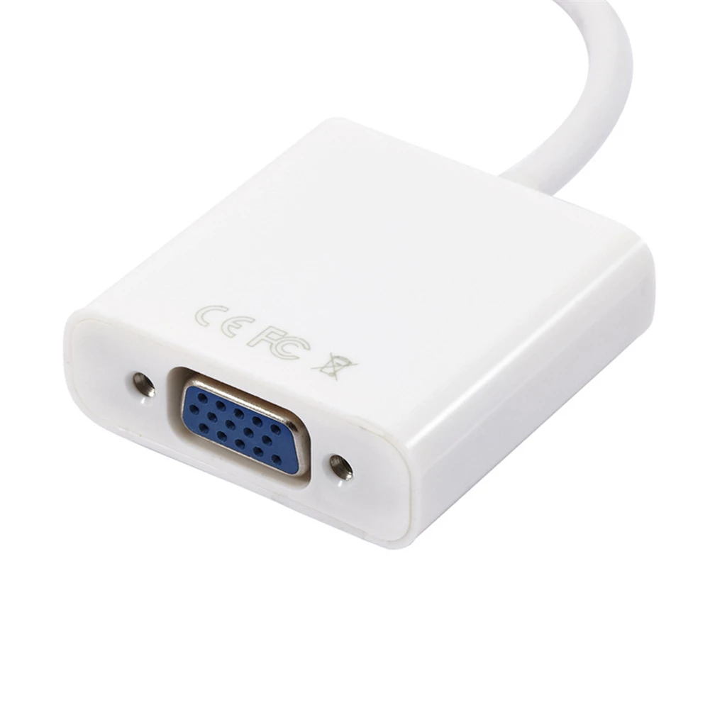Адаптер HDCP штырь-гнездо с HDMI на VGA 1080P цифро-аналоговый видео адаптером