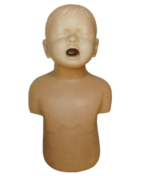 

The teaching model of infant asphyxiation training simulates human mold