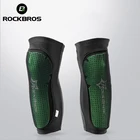 Спортивные велосипедные наколенники ROCKBROS, защитное снаряжение для ног для горных велосипедов, походные футбольные леггинсы для кемпинга