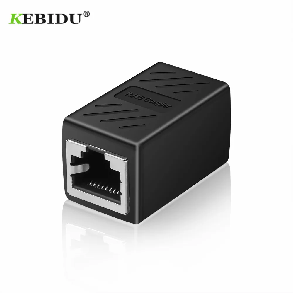 Коннектор KEBIDU RJ45 Cat7/6/5e адаптер Ethernet сетевой телефон Женский адаптер|Компьютерные