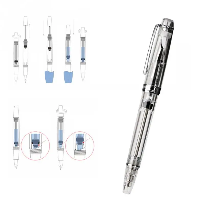 Penbbs 268 Гладкий чернильный фонтан ручка для учебы товары домашней практики