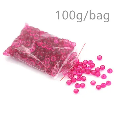 100g Rose 100 г/пакет цветной Лизун добавка Рыбная чаша DIY бусины для искусства вечерние ремесло слизи украшения аксессуары поставки ваза делая игрушки - Цвет: 100g Rose