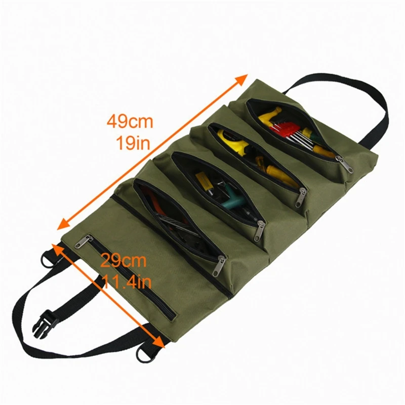 

Multi-purpose Oxford Cloth Tool Bag 3 Colors for Your Choose Waterproof Coating Durable Easy to Clean Reasonable layout 35ED