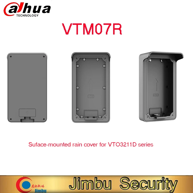 

Dahua VTM07R Rain Cover Aluminum Alloy Suface-mounted for VTO3211D-P1/P2/P4-S2 VTO Bracket Home Security for Dahua Doorbell