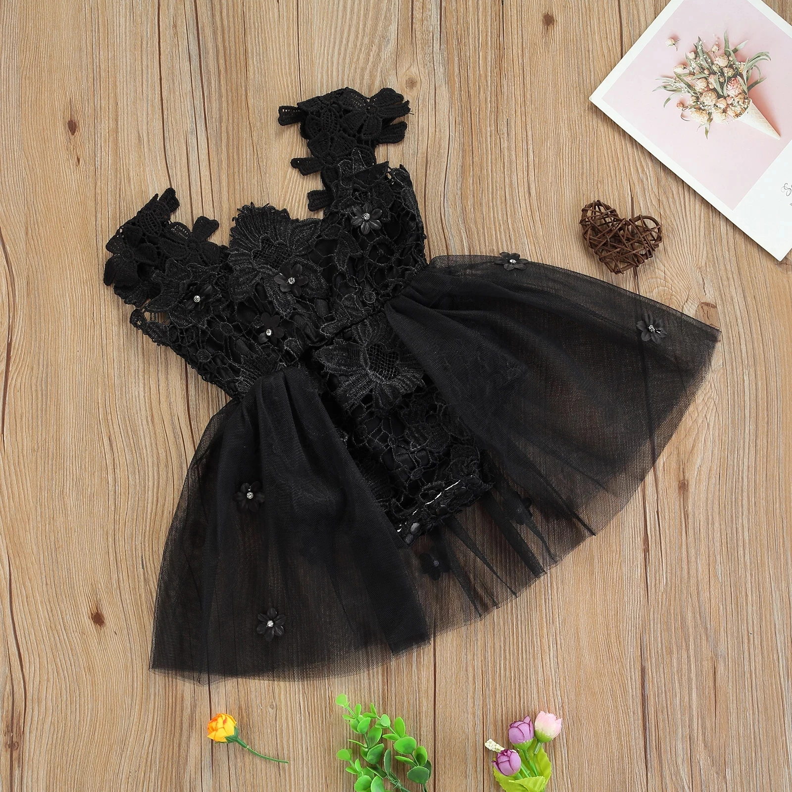 

Baby Summer Jumpsuit, Solid Color Lace Crochet Square Neck Sleeveless Romper Skirt for Toddler Girls, 0-24 Months