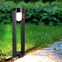 e27 12w outdoorled pathway lamp with insert stakes waterproof garden lawn pillar light led floor villa fence door bollard light